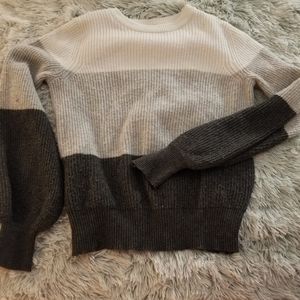 Women's striped sweater